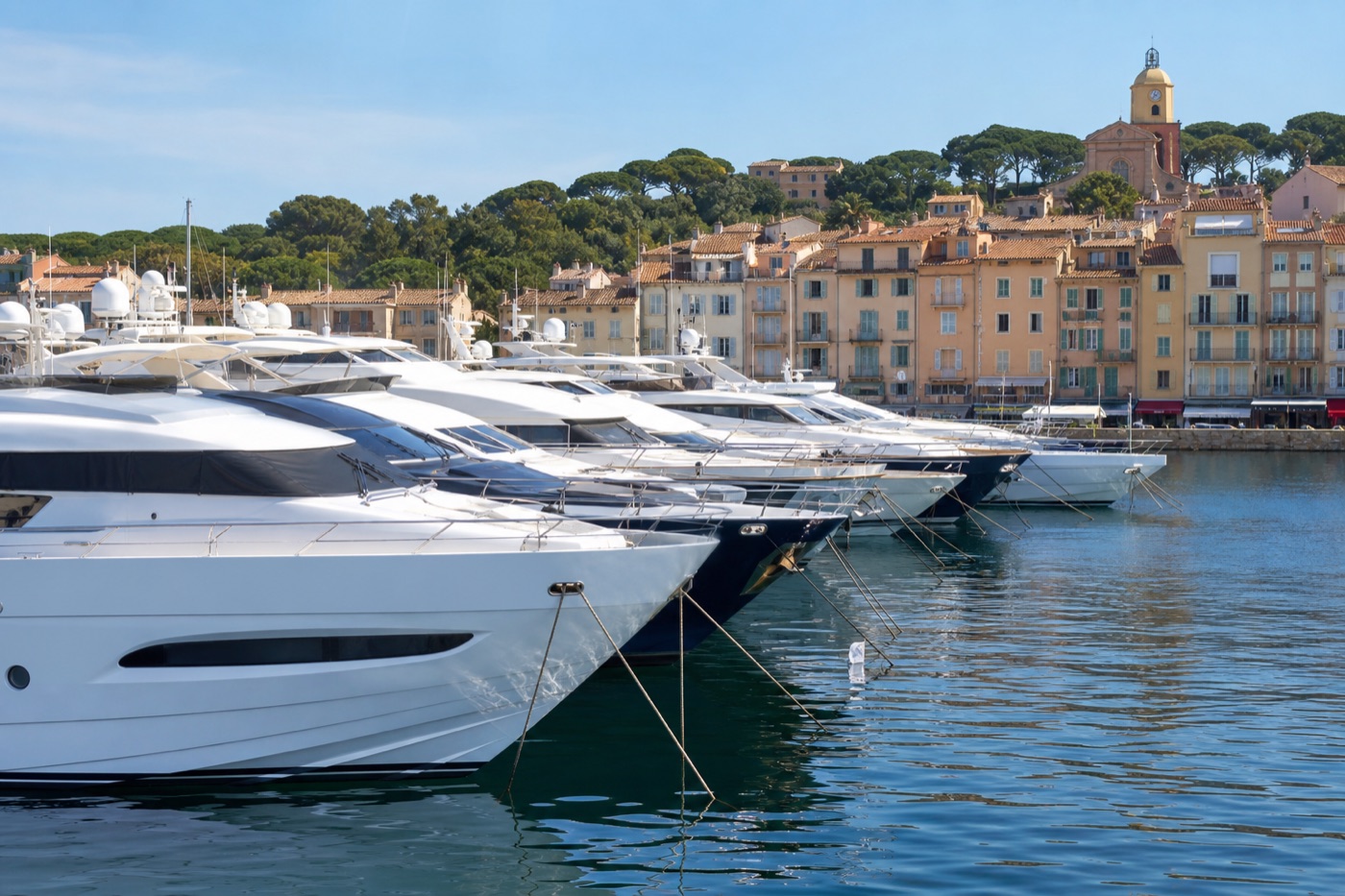 Broker and client aboard, reviewing a yacht’s papers